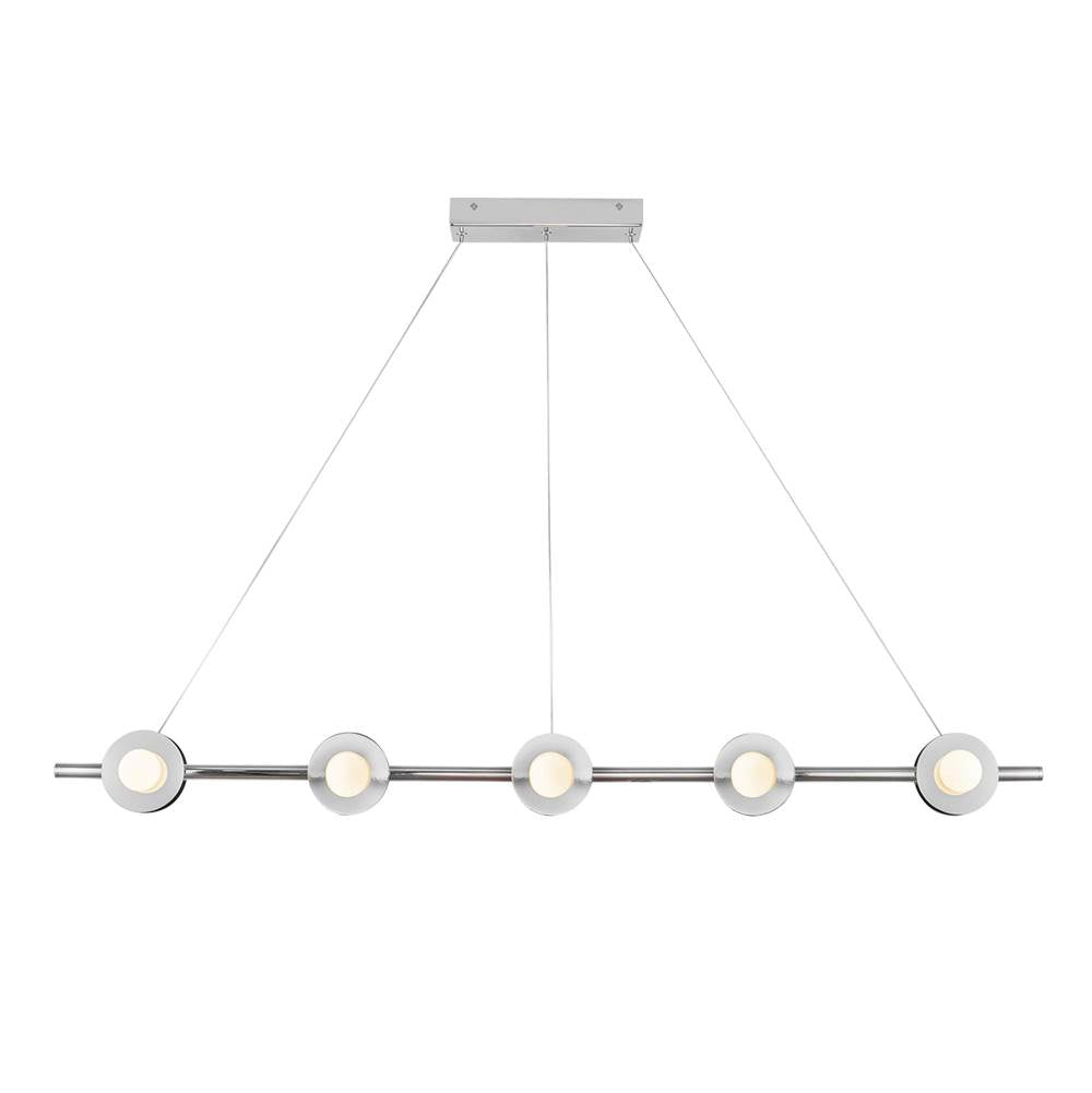 Kuzco Elixir 48-in Brushed Gold Led Linear Pendant