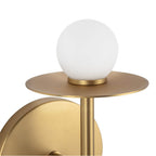 Kuzco WS15504-BG-UNV Brushed Gold Elixir 10-in Brushed Gold Led Wall Sconce Image 2