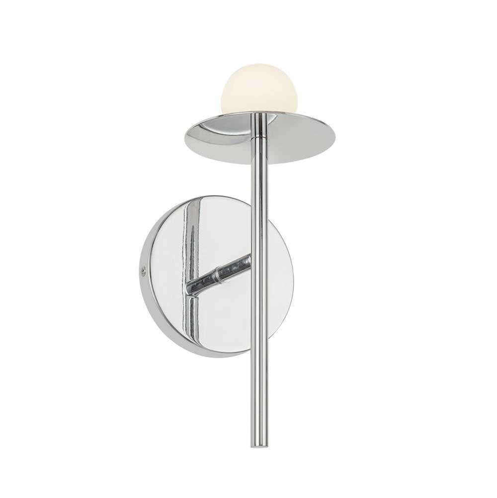 Kuzco Elixir 10-in Brushed Gold Led Wall Sconce