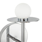 Kuzco WS15504-CH-UNV Chrome Elixir 10-in Chrome Led Wall Sconce Image 2
