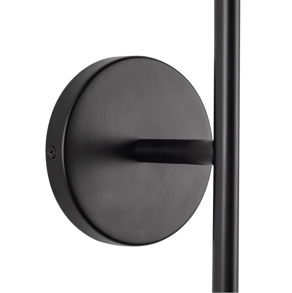 Kuzco WS15506-BK-UNV Black Elixir 16-in Black Led Wall Sconce Image 2