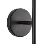 Kuzco WS15506-BK-UNV Black Elixir 16-in Black Led Wall Sconce Image 2