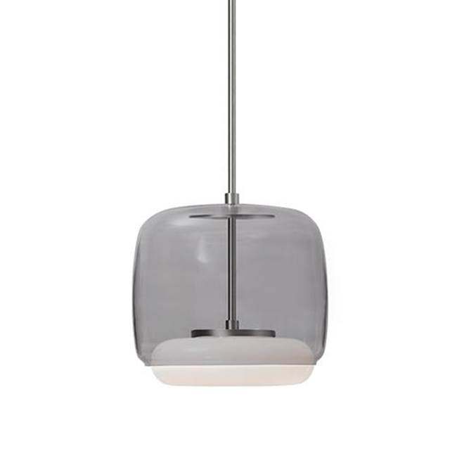 Kuzco Enkel 10-in Clear/brushed Gold Led Pendant