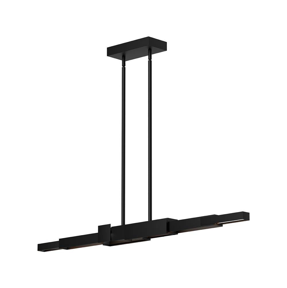 Kuzco Enzo 48-in Black Led Linear Pendant