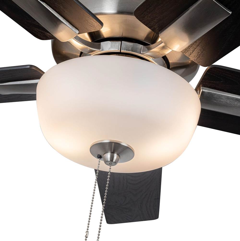 Kuzco CF78752-BN-LKP Brushed Nickel Erikson 52-in Brushed Nickel Fan Plus Led Kit With Bulb Ceiling Fan Image 3