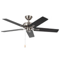 Kuzco CF78752-BN-NLP Brushed Nickel Erikson 52-in Brushed Nickel Fan Ceiling Fan Image 1