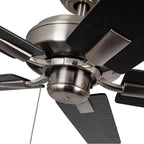 Kuzco CF78752-BN-NLP Brushed Nickel Erikson 52-in Brushed Nickel Fan Ceiling Fan Image 3