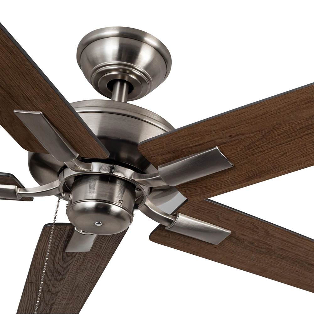 Kuzco CF78752-BN-NLP Brushed Nickel Erikson 52-in Brushed Nickel Fan Ceiling Fan Image 2