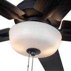 Kuzco CF78752-MB-LKP Matte Black Erikson 52-in Matte Black Fan Plus Led Kit With Bulb Ceiling Fan Image 3
