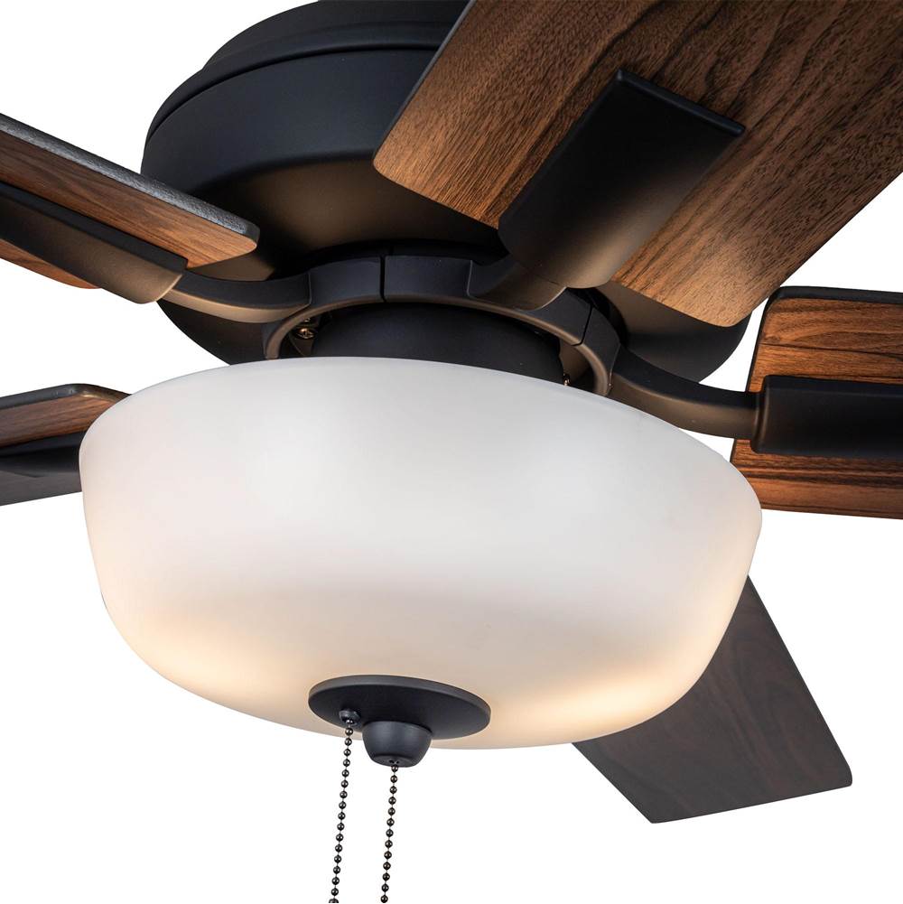 Kuzco CF78752-MB-LKP Matte Black Erikson 52-in Matte Black Fan Plus Led Kit With Bulb Ceiling Fan Image 2