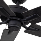 Kuzco CF78752-MB-NLP Matte Black Erikson 52-in Matte Black Fan Ceiling Fan Image 3