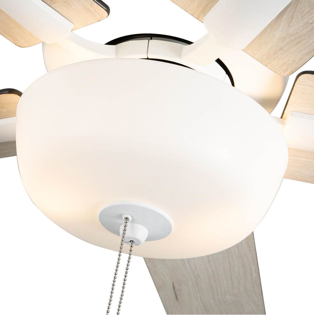 Kuzco CF78752-WH-LKP White Erikson 52-in White Fan Plus Led Kit With Bulb Ceiling Fan Image 2