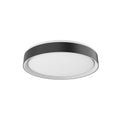 Kuzco Essex 16-in Black Led Flush Mount