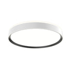 Kuzco Essex 20-in Black/gold Led Flush Mount