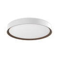 Kuzco Essex 20-in White Led Flush Mount