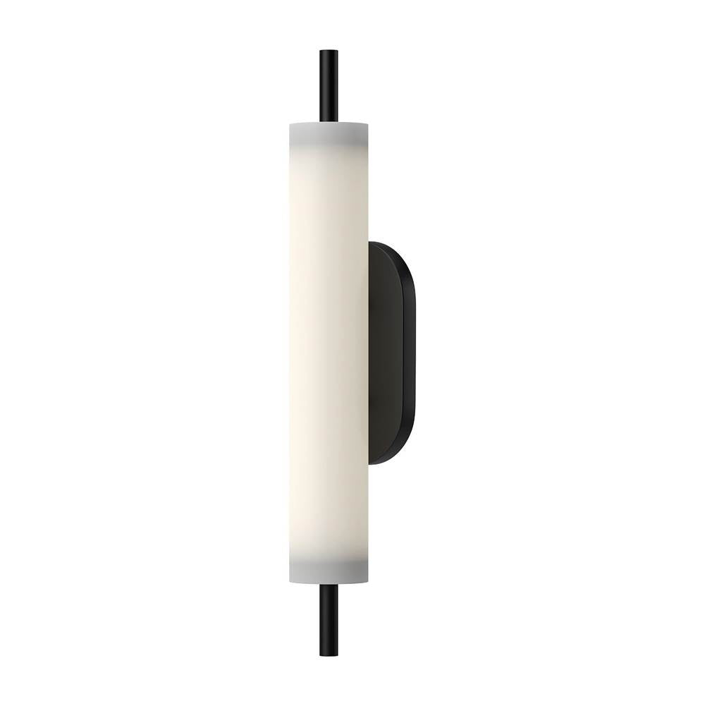 Kuzco EW72724-BK Black Estes 24-in Black Led Exterior Wall Sconce Image 1