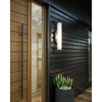 Kuzco Estes 24-in Black Led Exterior Wall Sconce