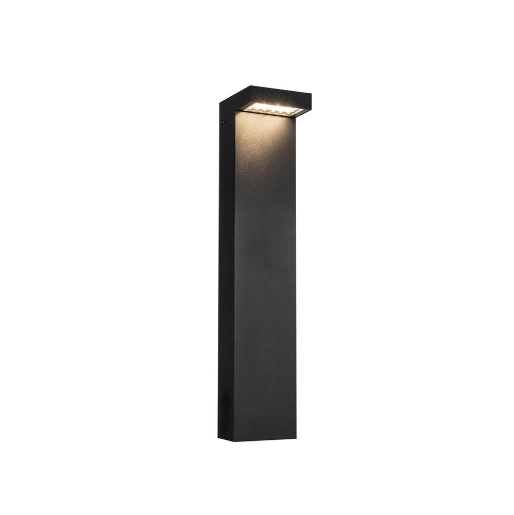 Kuzco EB45624-BK-UNV Black Evans 24-in Black Led Exterior Bollard Image 1