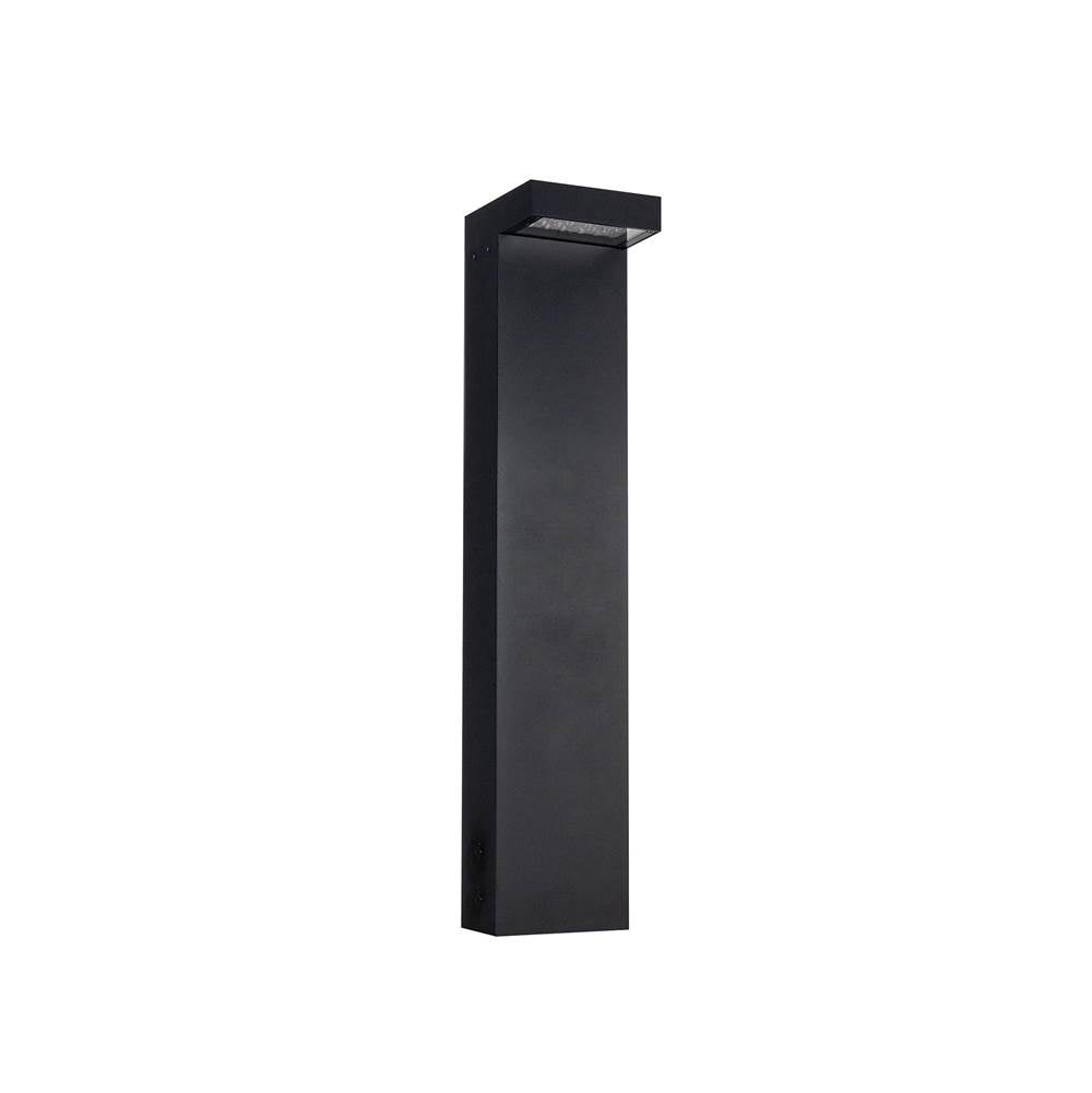 Kuzco Evans 24-in Black Led Exterior Bollard