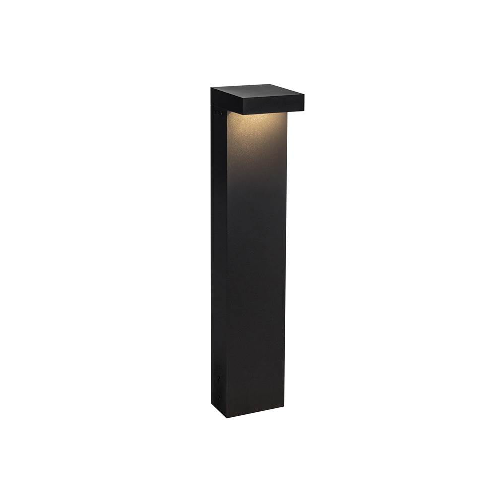 Kuzco EB45624-BK-UNV Black Evans 24-in Black Led Exterior Bollard Image 5