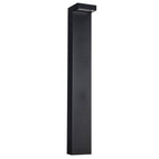 Kuzco Evans 36-in Black Led Exterior Bollard