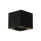 Kuzco FM10705-BK-UNV Black Falco 5-in Black Led Flush Mount Image 1