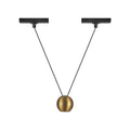 Kuzco Faria Double Faria Double 3-in Brushed Gold 4000k Trilo Track Pendant