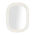 Kuzco VM13837-WH-5CCT White Float 37-in White Led Vanity Mirror Image 1