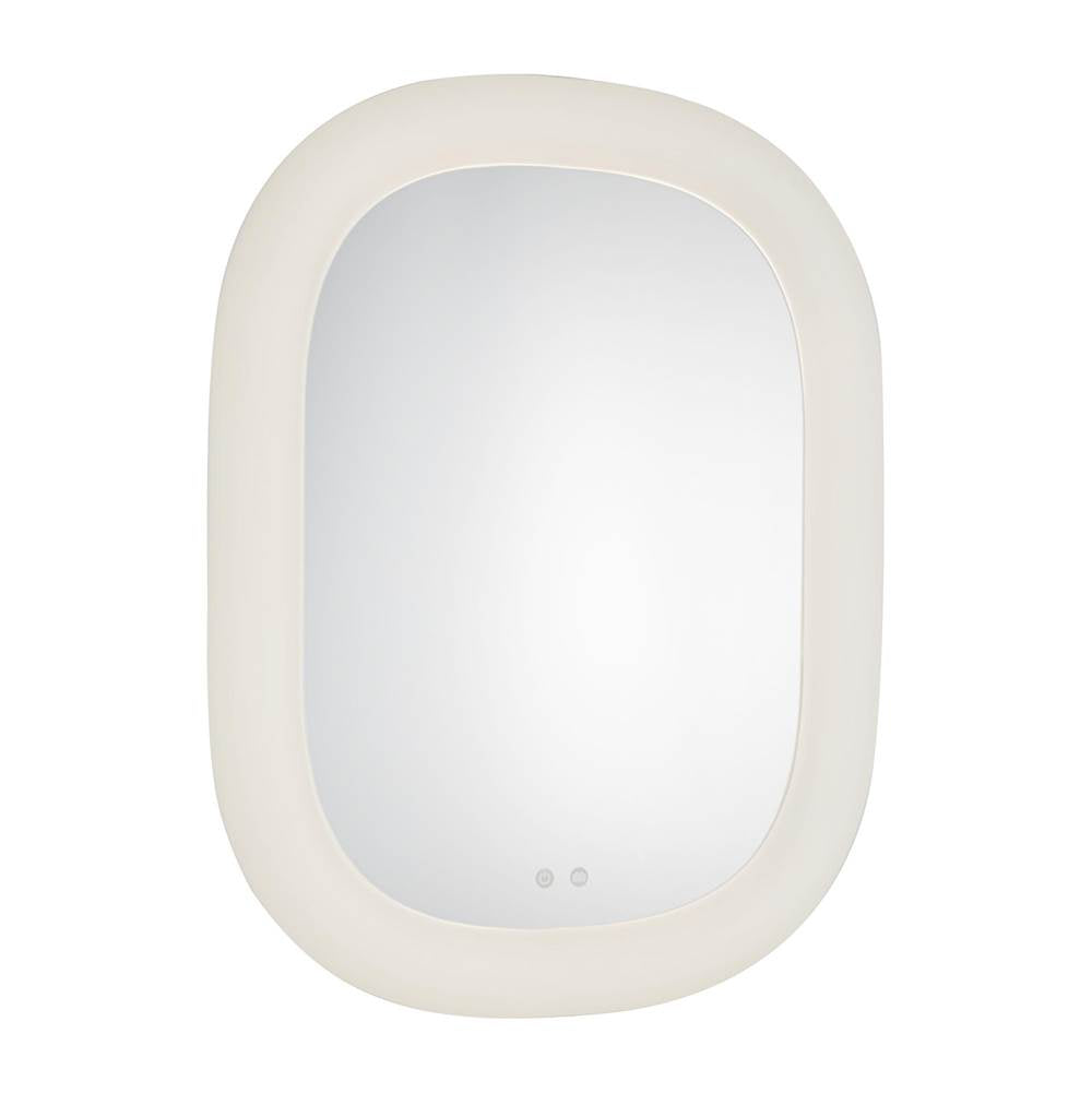 Kuzco Float 37-in White Led Vanity Mirror