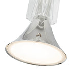 Kuzco PD94108-PN/CC-UNV Polished Nickel,Clear Crystal Floe 8-in Polished Nickel/clear Crystal Led Pendant Image 3