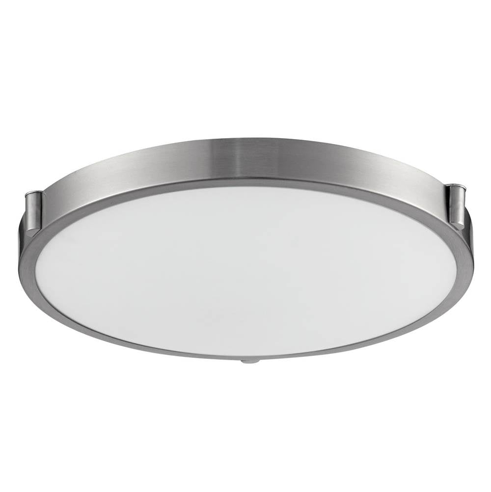 Kuzco 501122-LED-5CCT Brushed Nickel Floyd 17-in Brushed Nickel Led Flush Mount Image 1
