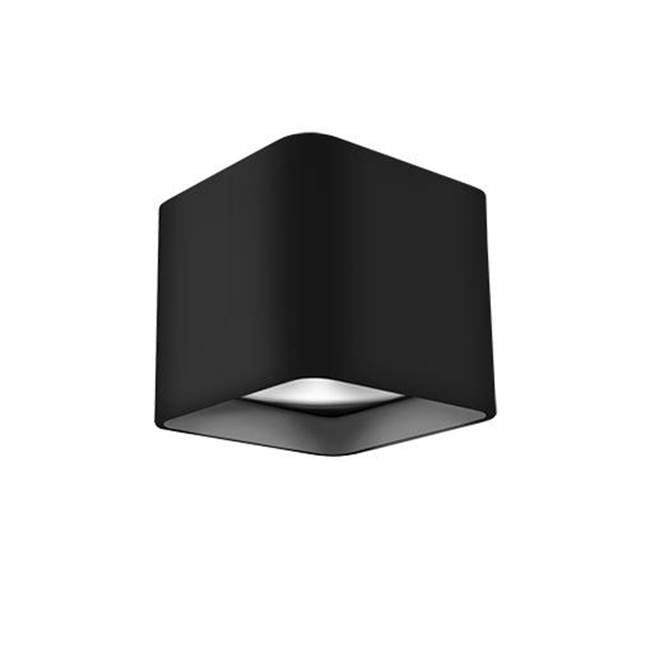 Kuzco Falco 5-in Black Led Flush Mount