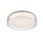 Kuzco Aston 14-in Clear Led Flush Mount