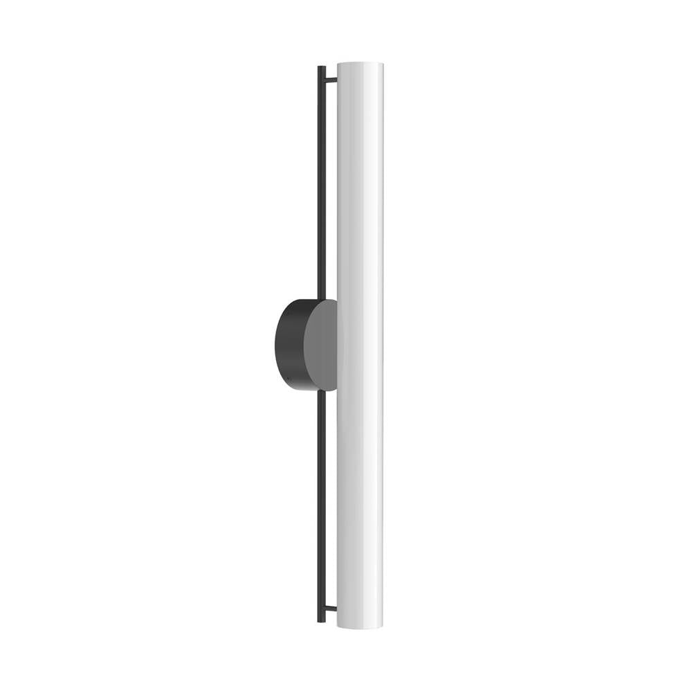Kuzco WS70130-BK-UNV Black Gramercy 30-in Black Led Wall Sconce Image 1