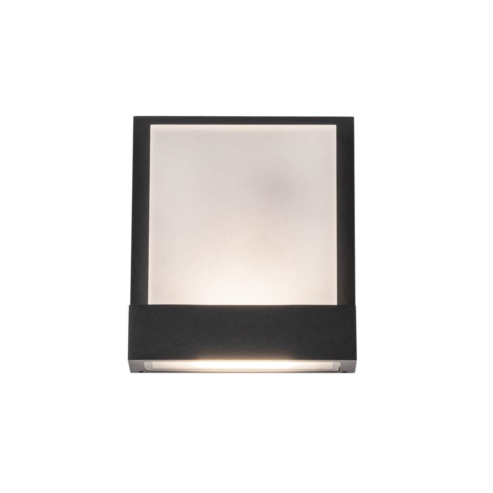 Kuzco AT33407-BK Black Guide 7-in Black Led All Terior Wall Image 3