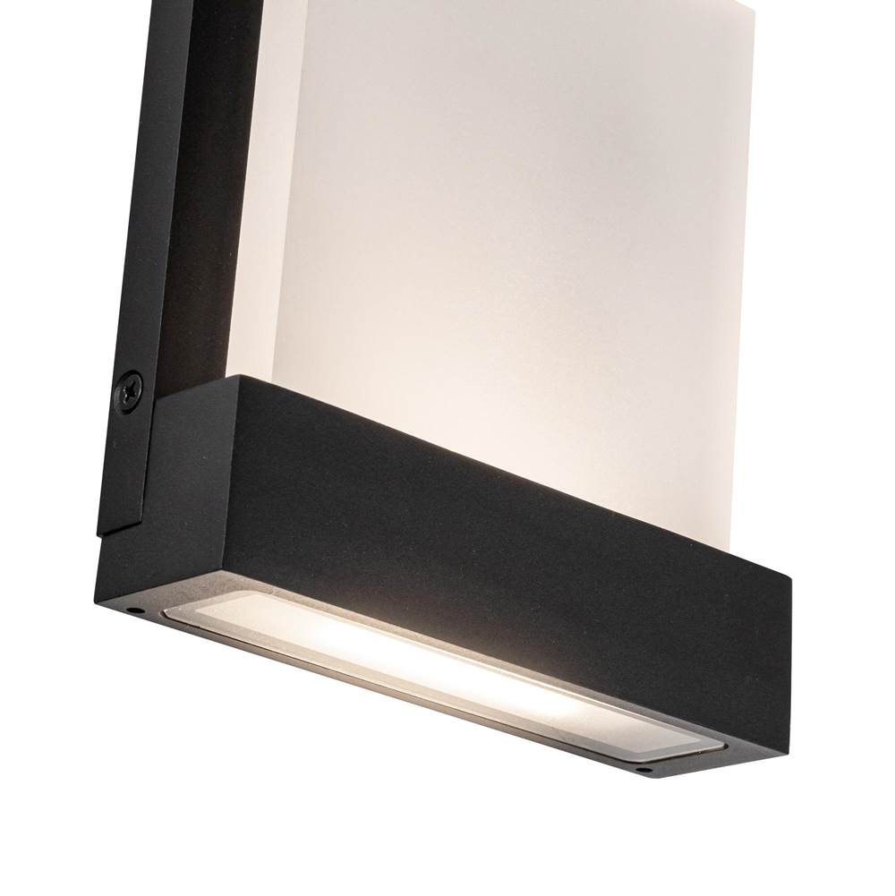 Kuzco AT33407-BK Black Guide 7-in Black Led All Terior Wall Image 2
