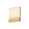 Kuzco Guide 7-in Brushed Gold Led Wall Sconce