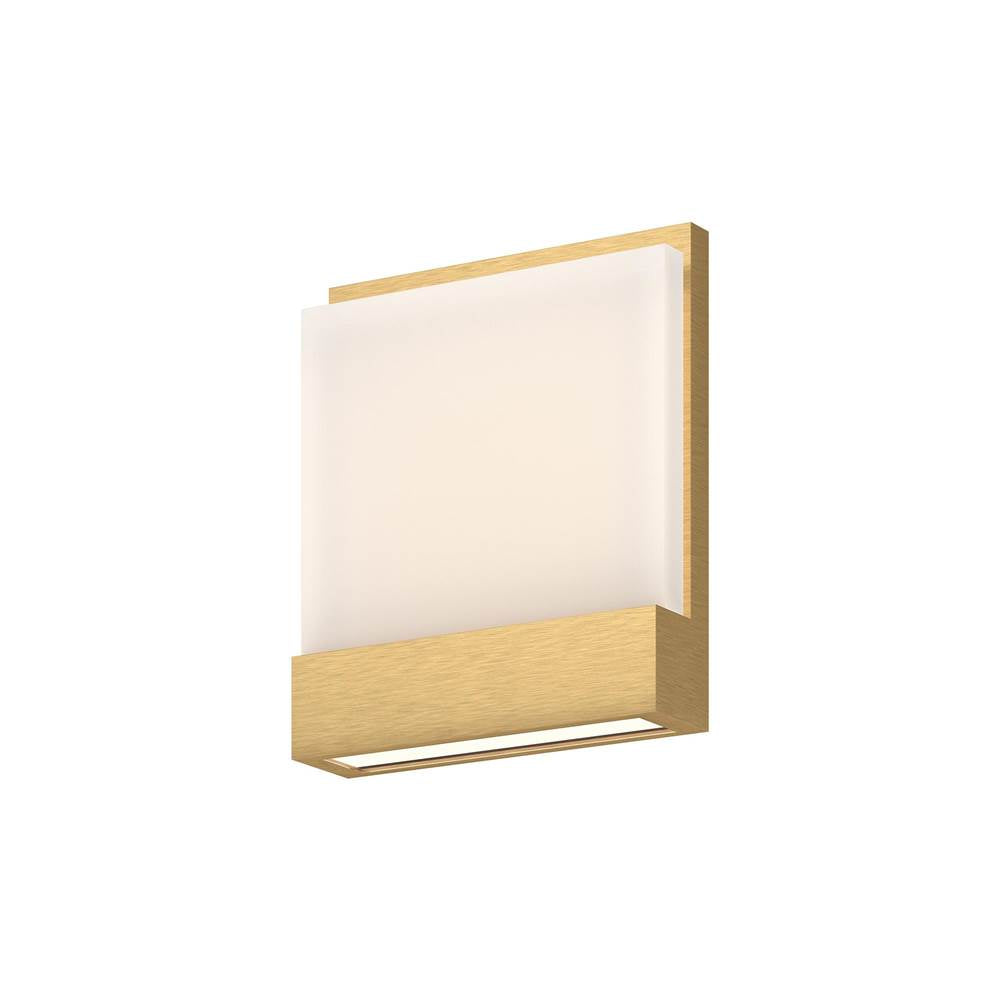 Kuzco Guide 7-in Brushed Gold Led Wall Sconce