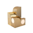 Kuzco Gypsum 9-in Polished Brass Led Table Lamp