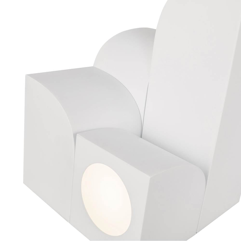 Kuzco TL82412-WH White Gypsum 9-in White Led Table Lamp Image 4