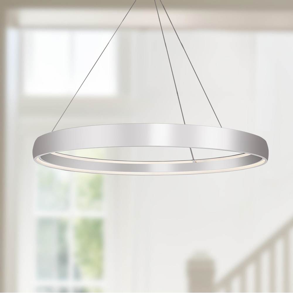 Kuzco Halo 53-in Black Led Pendant
