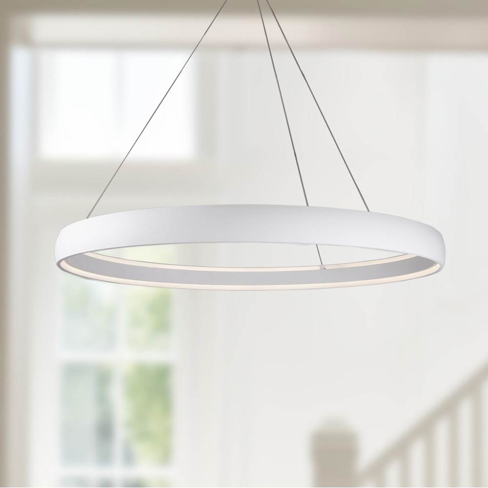 Kuzco Halo 53-in Black Led Pendant