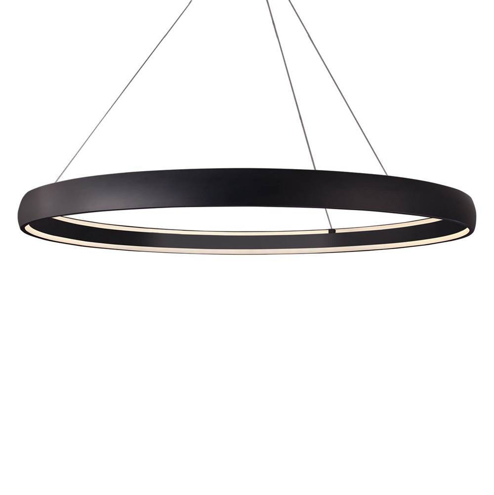 Kuzco PD22772-BK-UNV-010 Black Halo 72-in Black Led Pendant Image 1