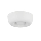 Kuzco FM68506-AW Antique White Hayden 6-in Antique White Led Flush Mount Image 4