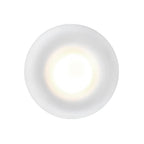 Kuzco FM68506-AW Antique White Hayden 6-in Antique White Led Flush Mount Image 3