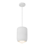 Kuzco Hayden 7-in Antique White Led Pendant
