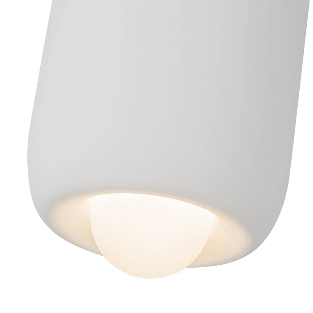 Kuzco PD68507-AW-UNV Antique White Hayden 7-in Antique White Led Pendant Image 4