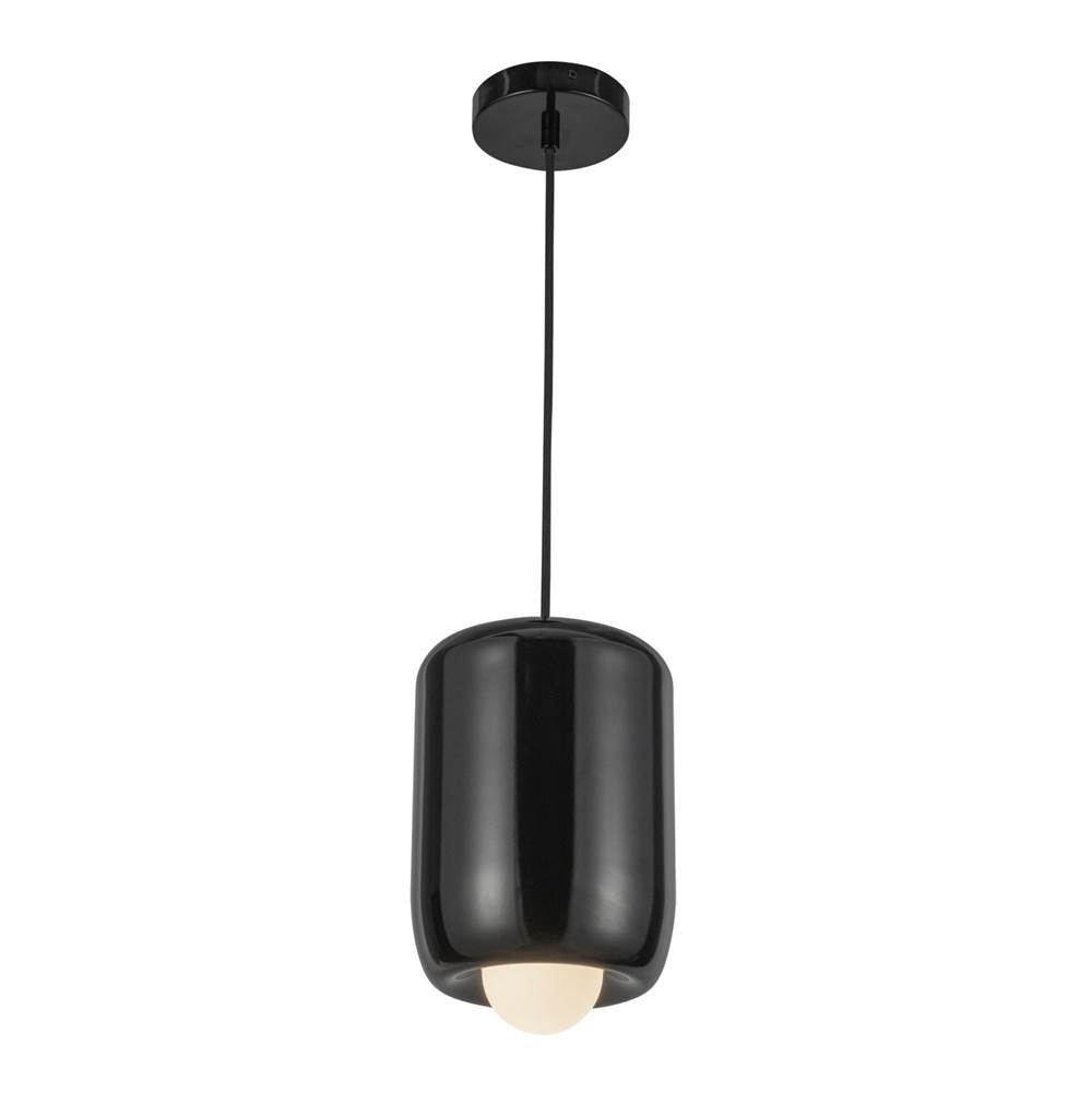 Kuzco Hayden 7-in Antique White Led Pendant