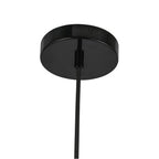 Kuzco PD68507-GBK-UNV Glossy Black Hayden 7-in Glossy Black Led Pendant Image 2