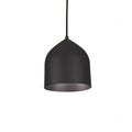 Kuzco Helena 8-in Black/black 1 Light Pendant